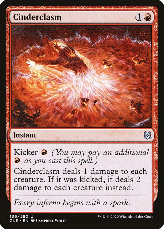 Cinderclasm – Zendikar Rising [ZNR] – English – #136