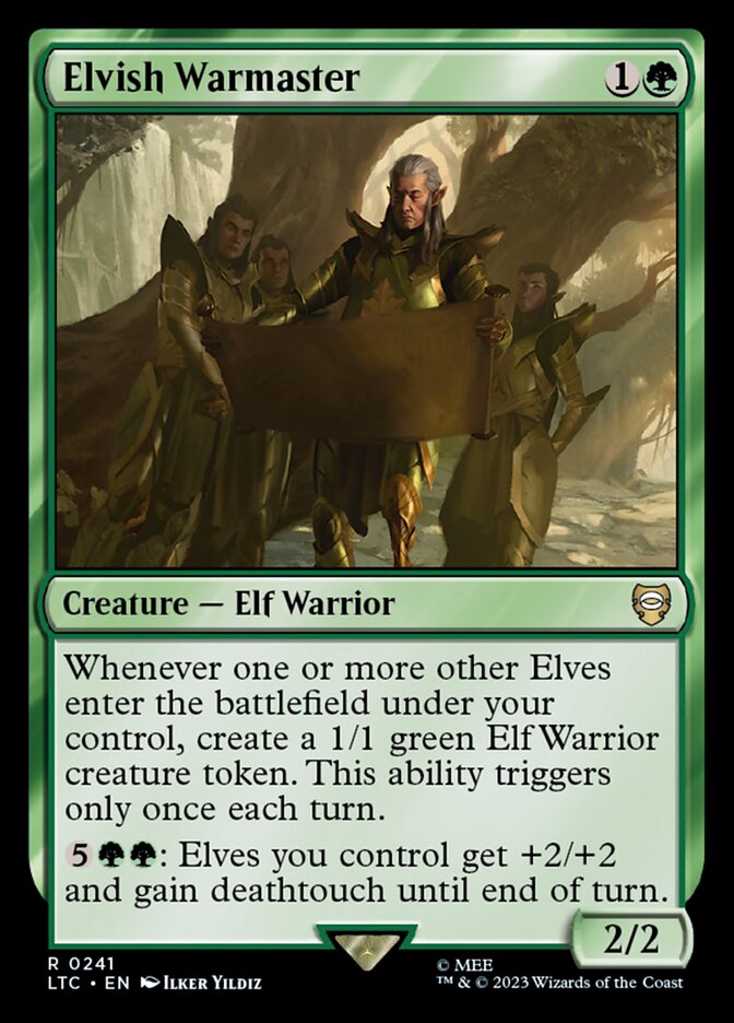 Elvish Warmaster – Tales of Middle-earth Commander [LTC] – English – #241