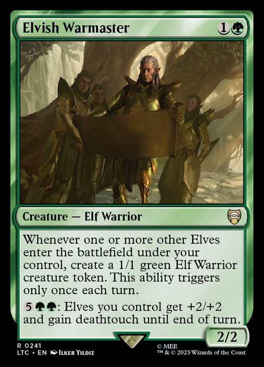 Elvish Warmaster – Tales of Middle-earth Commander [LTC] – English – #241