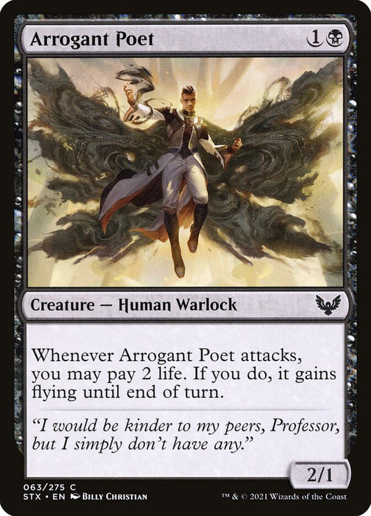 Arrogant Poet – Strixhaven: School of Mages [STX] – English – #63