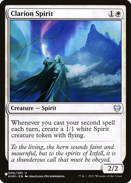 Clarion Spirit – The List [PLST] – English – #KHM-6