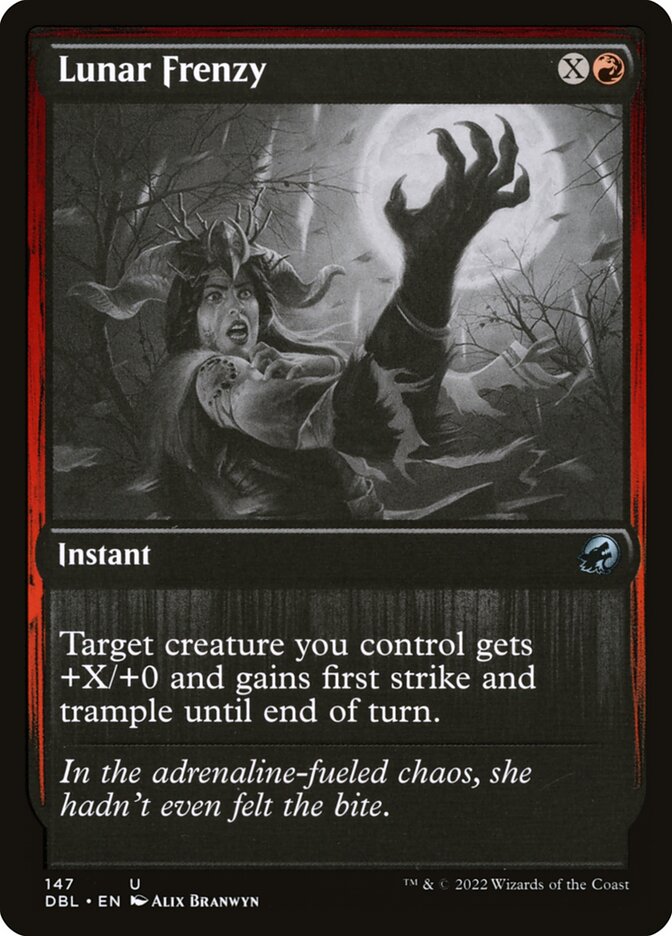 Lunar Frenzy – Innistrad: Double Feature [DBL] – English – #147
