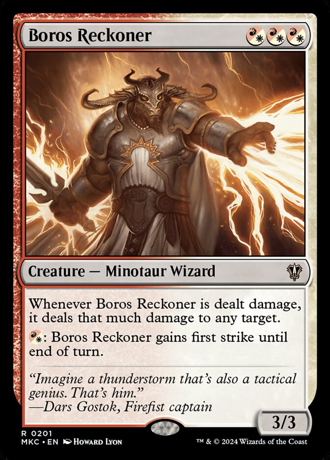 Boros Reckoner – Murders at Karlov Manor Commander [MKC] – English – #201