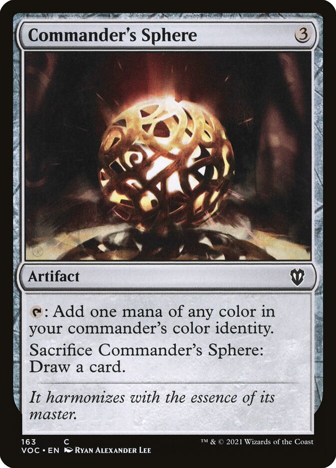 Commander's Sphere – Crimson Vow Commander [VOC] – English – #163