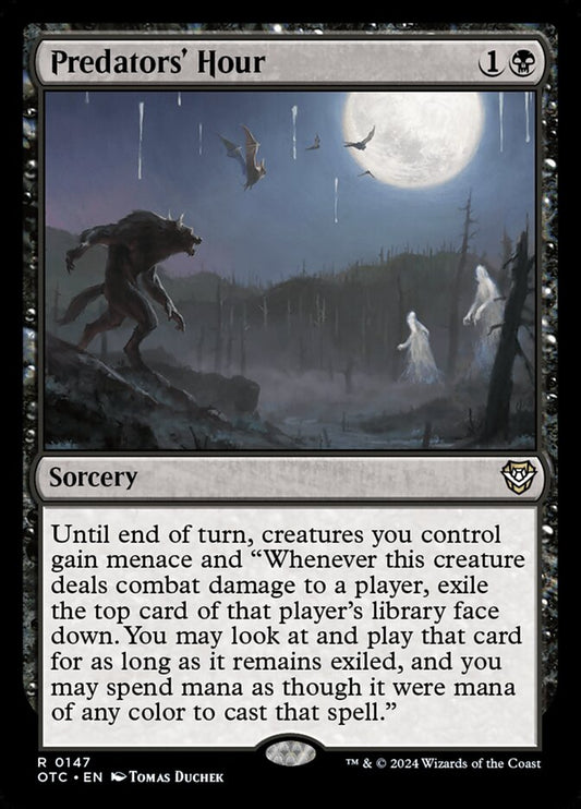 Predators' Hour – Outlaws of Thunder Junction Commander [OTC] – English – #147