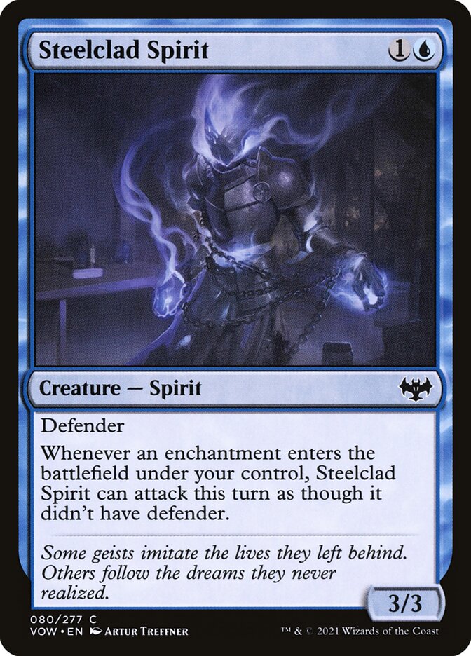 Steelclad Spirit – Innistrad: Crimson Vow [VOW] – English – #80