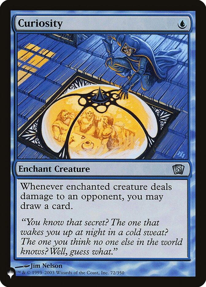 Curiosity – The List [PLST] – English – #8ED-72