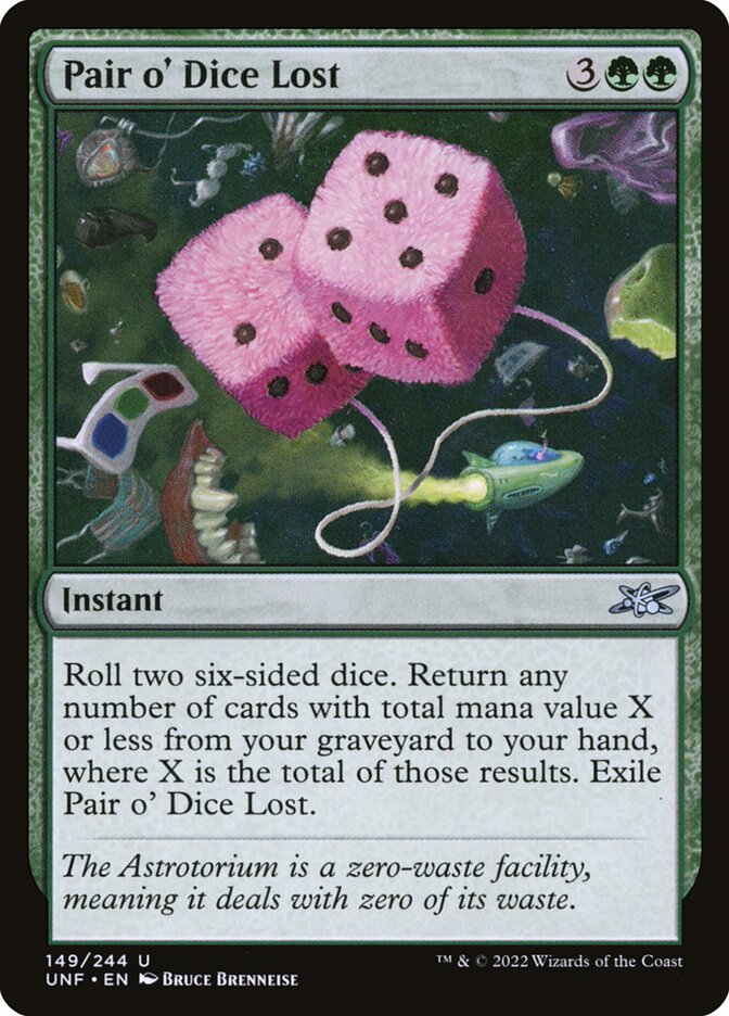Pair o' Dice Lost – Unfinity [UNF] – English – #149