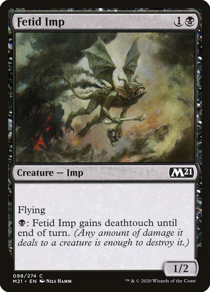 Fetid Imp – Core Set 2021 [M21] – English – #98