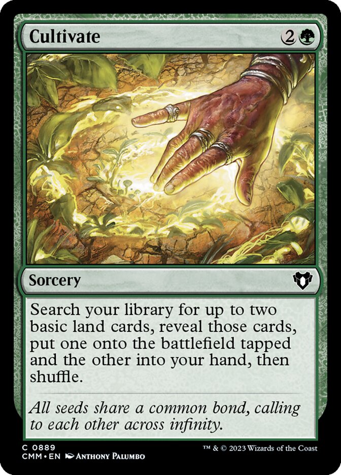 Cultivate – Commander Masters [CMM] – D – #889
