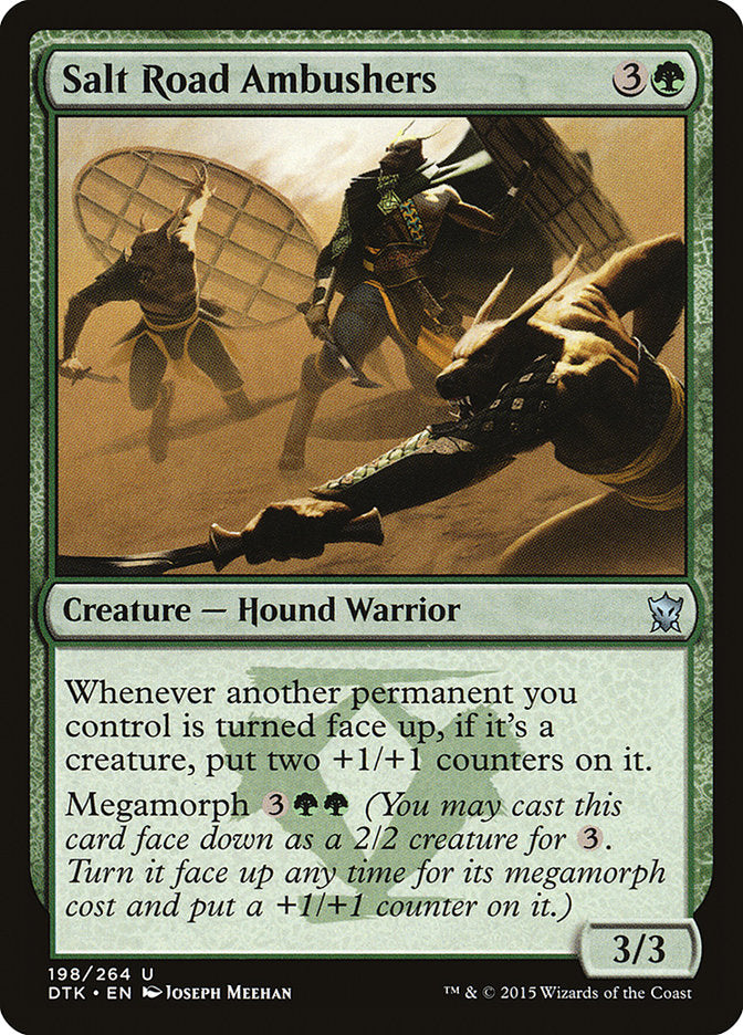 Salt Road Ambushers – Dragons of Tarkir [DTK] – English – #198