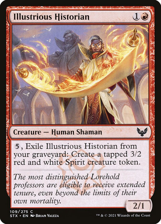 Illustrious Historian – Strixhaven: School of Mages [STX] – English – #109