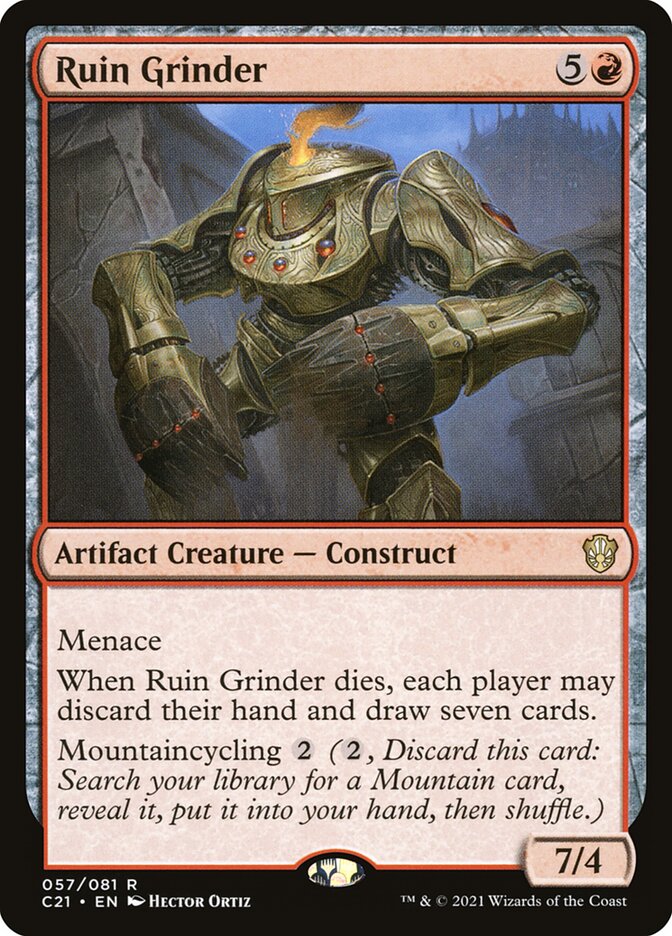 Ruin Grinder – Commander 2021 [C21] – English – #57