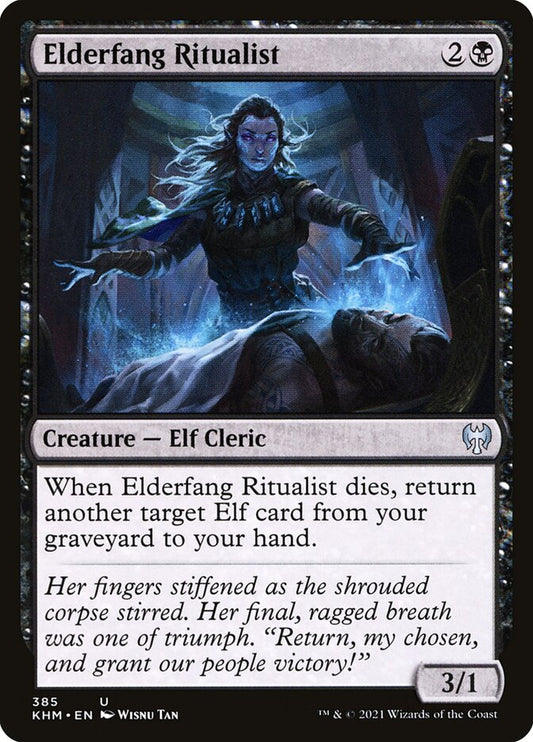 Elderfang Ritualist – Kaldheim [KHM] – D – #385