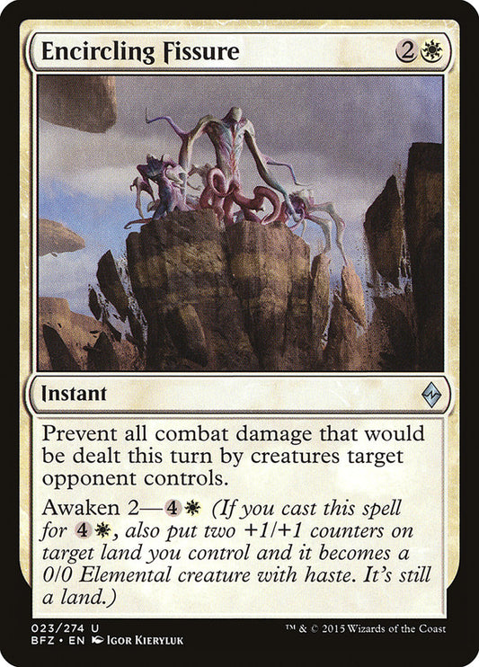 Encircling Fissure – Battle for Zendikar [BFZ] – English – #23