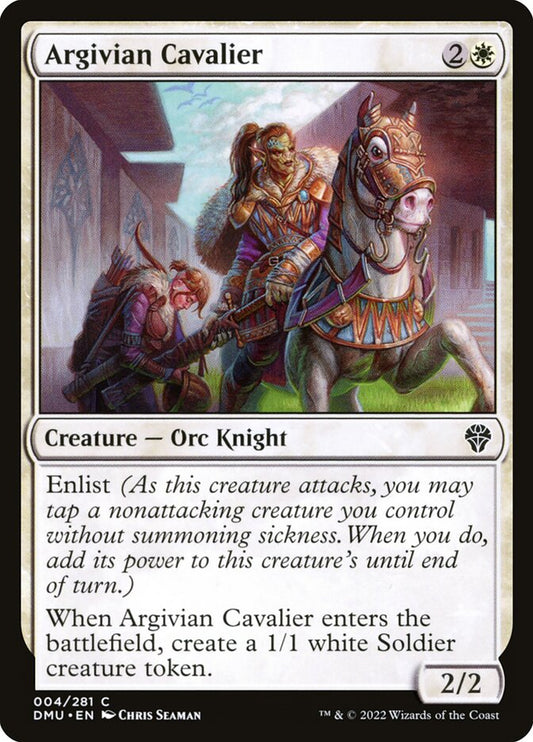 Argivian Cavalier – Dominaria United [DMU] – English – #4
