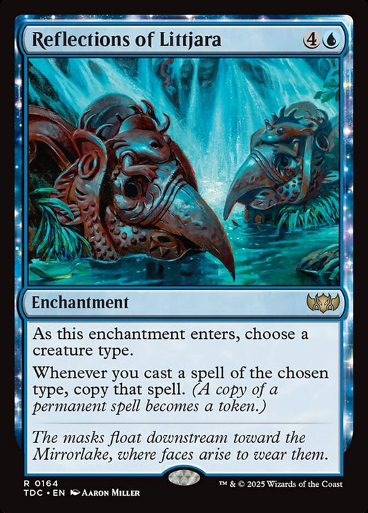 Reflections of Littjara – Tarkir: Dragonstorm Commander [TDC] – English – #164
