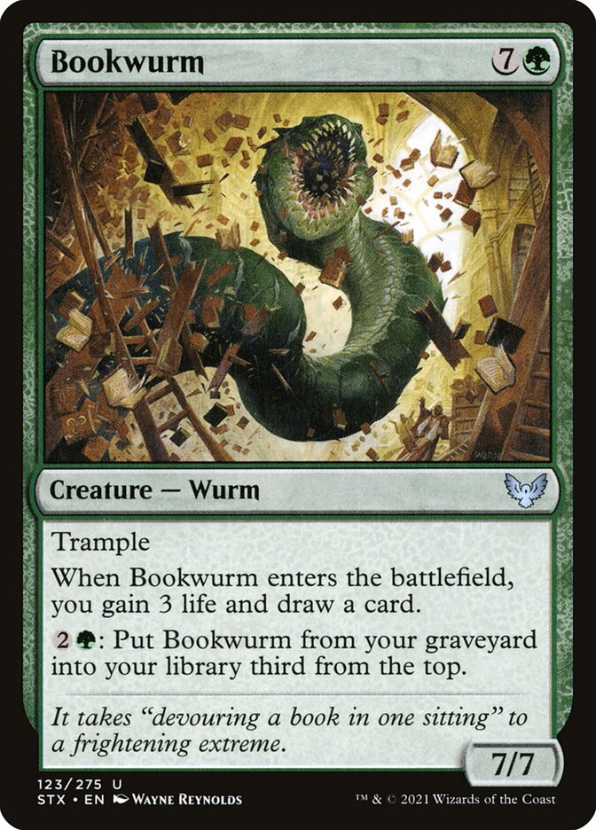 Bookwurm – Strixhaven: School of Mages [STX] – D – #123