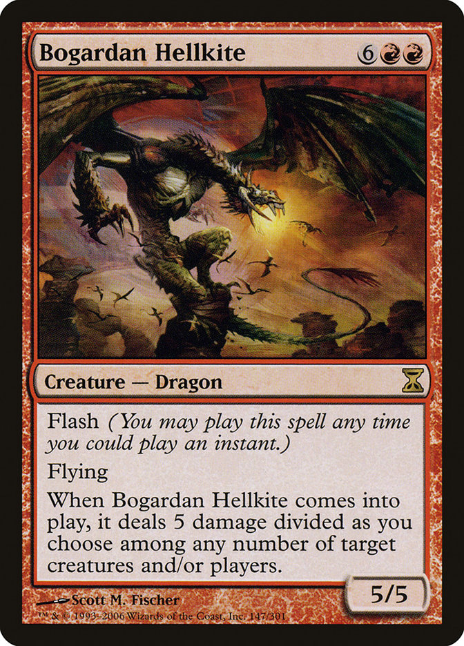 Bogardan Hellkite – Time Spiral [TSP] – English – #147