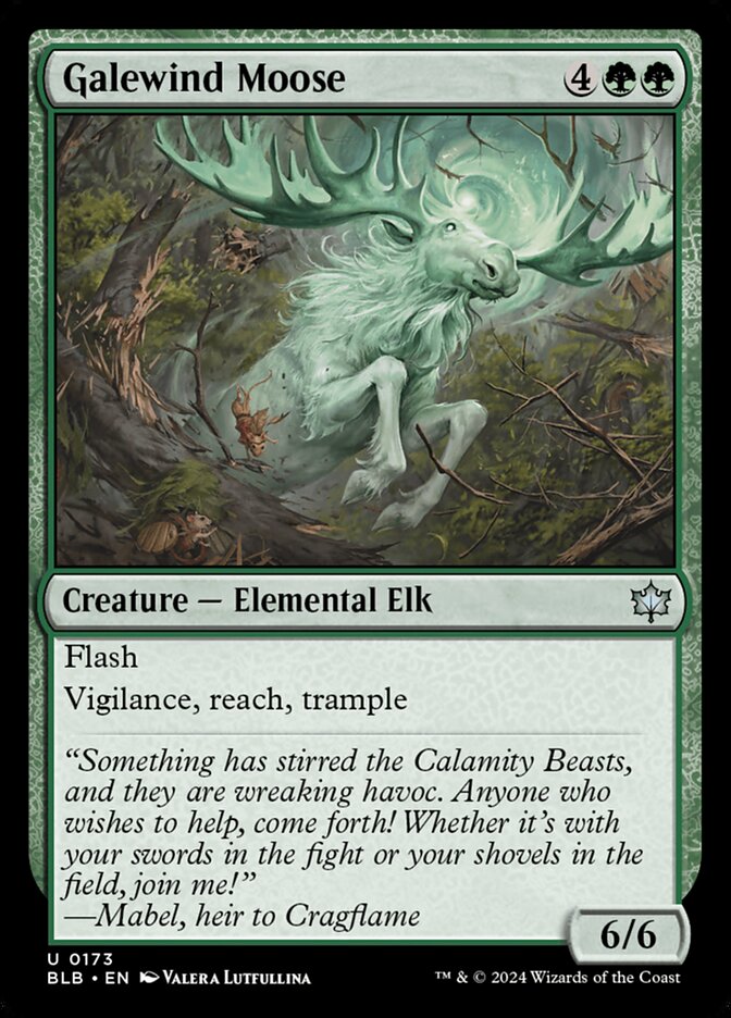 Galewind Moose – Bloomburrow [BLB] – English – #173