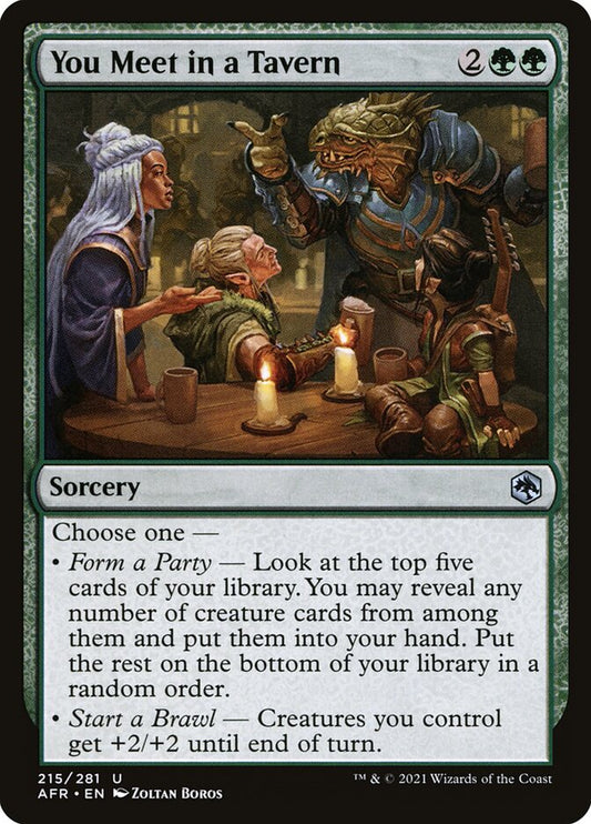 You Meet in a Tavern – Adventures in the Forgotten Realms [AFR] – English – #215