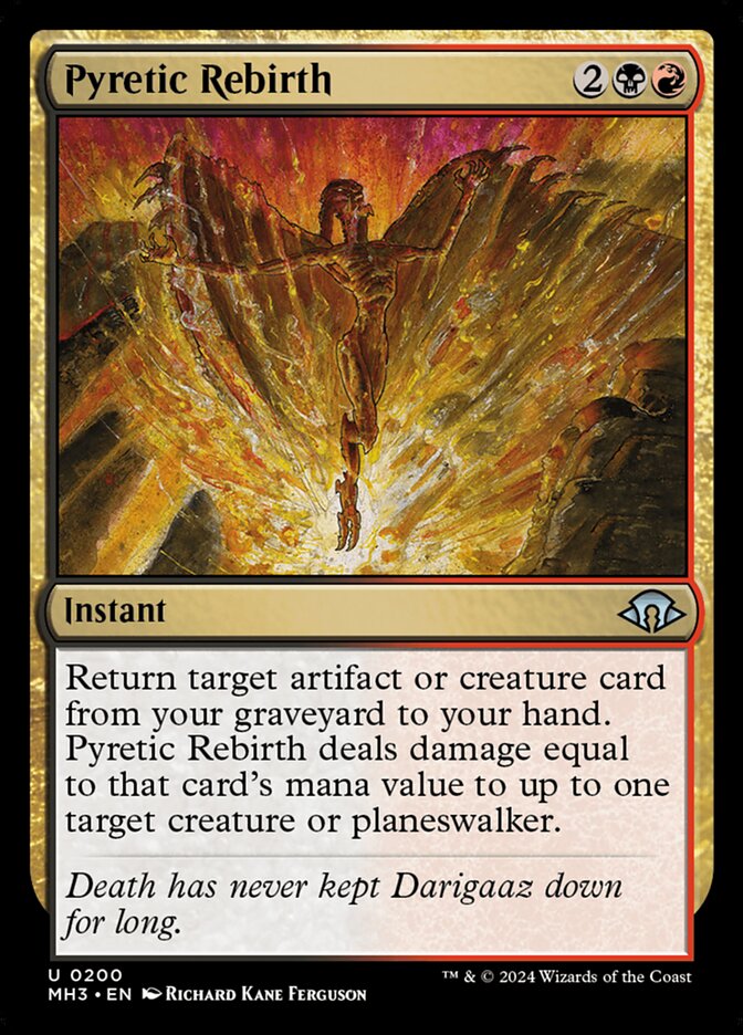 Pyretic Rebirth – Modern Horizons 3 [MH3] – English – #200