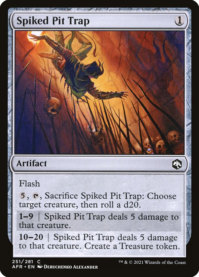 Spiked Pit Trap – Adventures in the Forgotten Realms [AFR] – English – #251