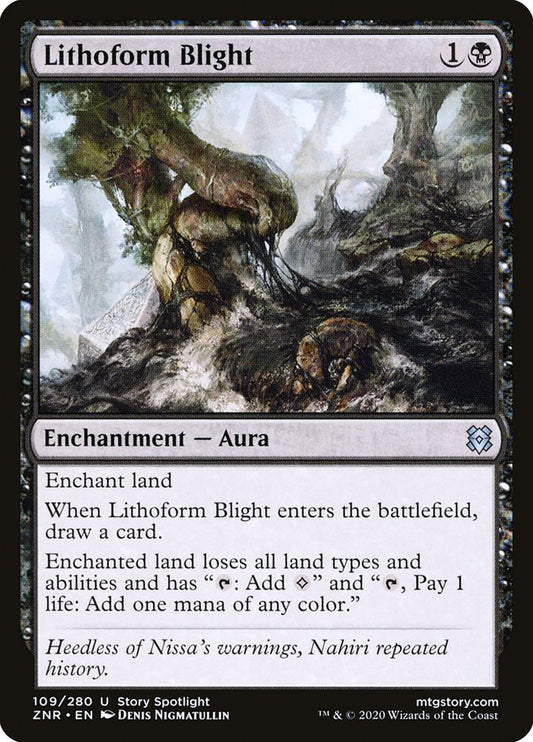 Lithoform Blight – Zendikar Rising [ZNR] – English – #109
