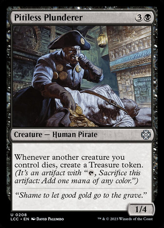 Pitiless Plunderer – The Lost Caverns of Ixalan Commander [LCC] – English – #208