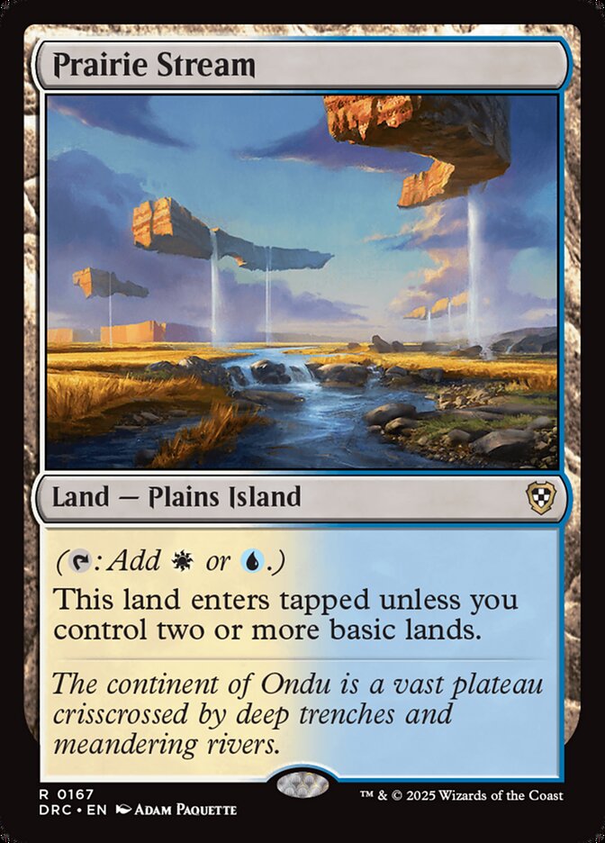 Prairie Stream – Aetherdrift Commander [DRC] – English – #167