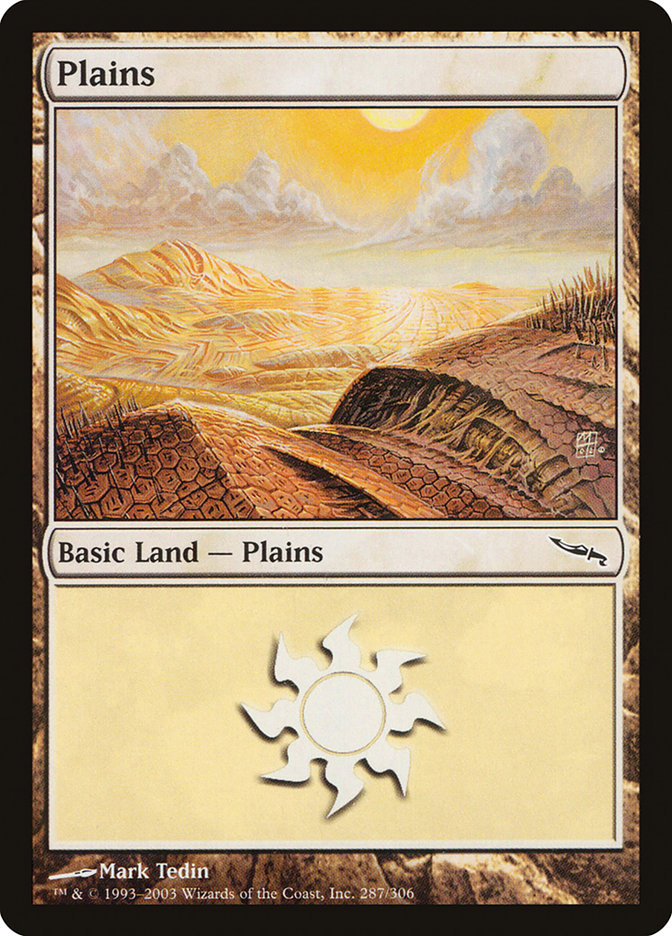 Plains – Mirrodin [MRD] – English – #287