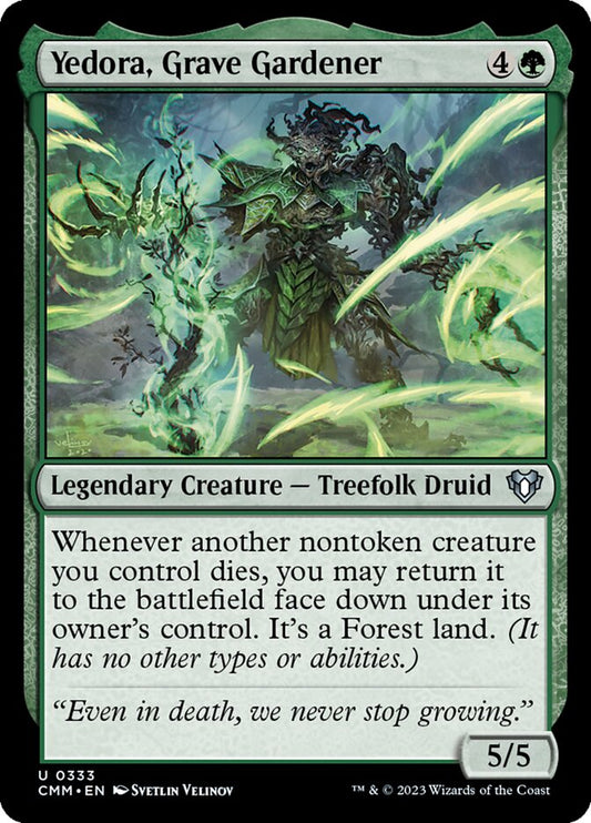 Yedora, Grave Gardener – Commander Masters [CMM] – English – #333