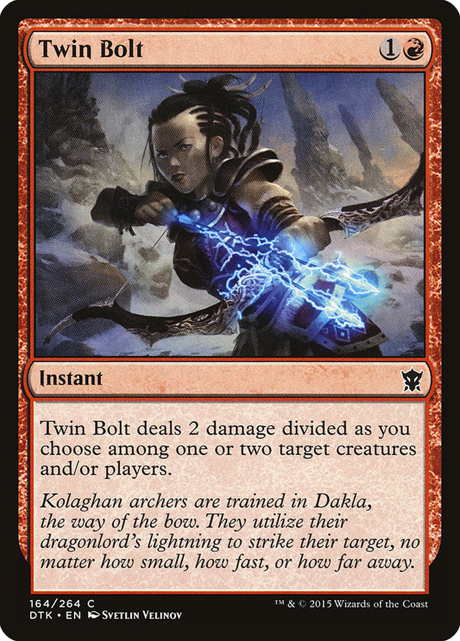 Twin Bolt – Dragons of Tarkir [DTK] – English – #164