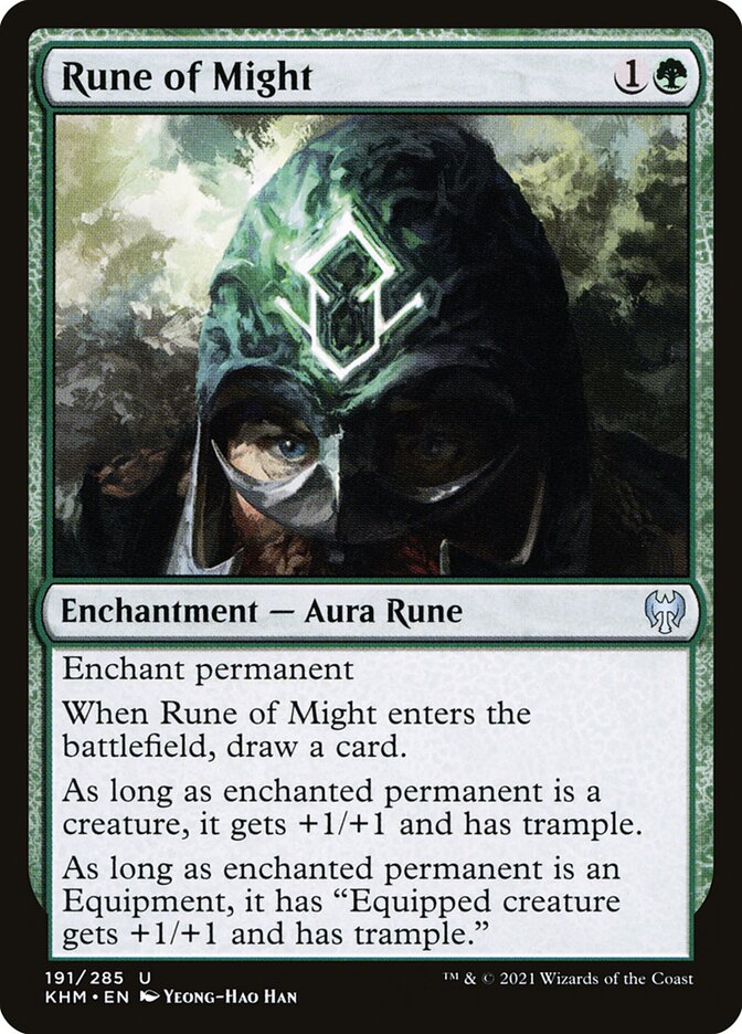 Rune of Might – Kaldheim [KHM] – English – #191