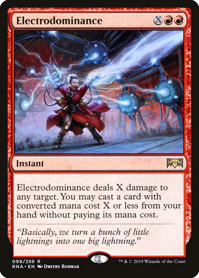 Electrodominance – Ravnica Allegiance [RNA] – English – #99