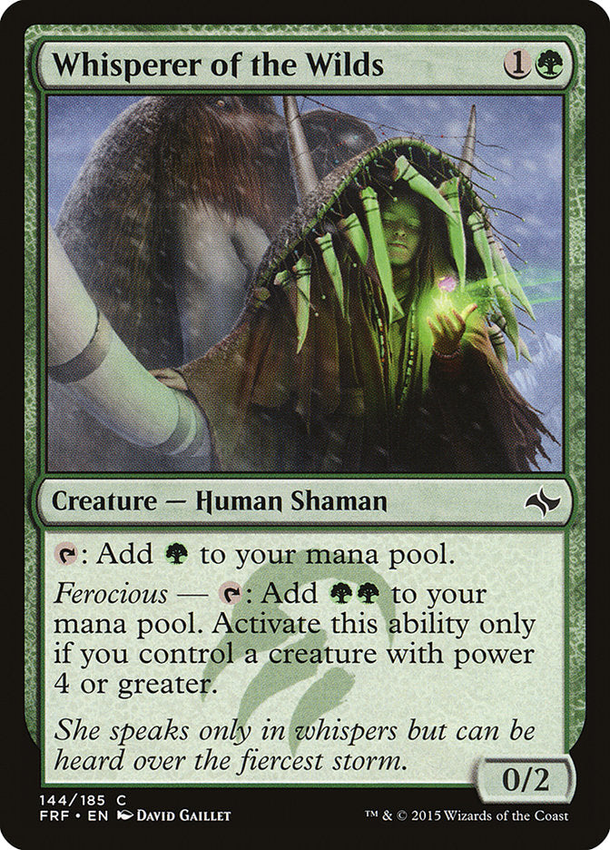 Whisperer of the Wilds – Fate Reforged [FRF] – English – #144