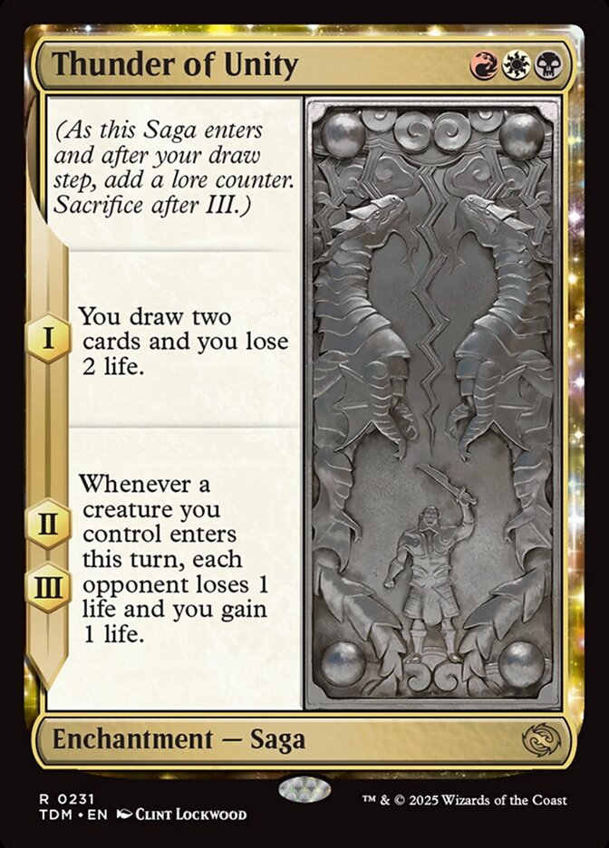 Thunder of Unity – Tarkir: Dragonstorm [TDM] – English – #231