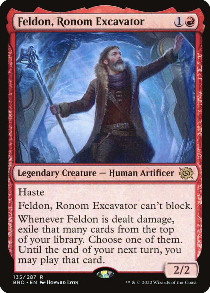 Feldon, Ronom Excavator – The Brothers' War [BRO] – English – #135