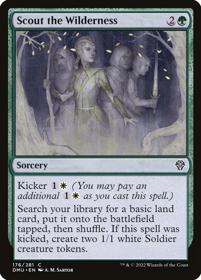 Scout the Wilderness – Dominaria United [DMU] – D – #176