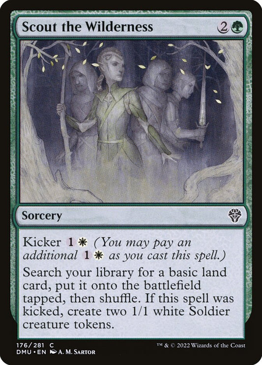 Scout the Wilderness – Dominaria United [DMU] – D – #176