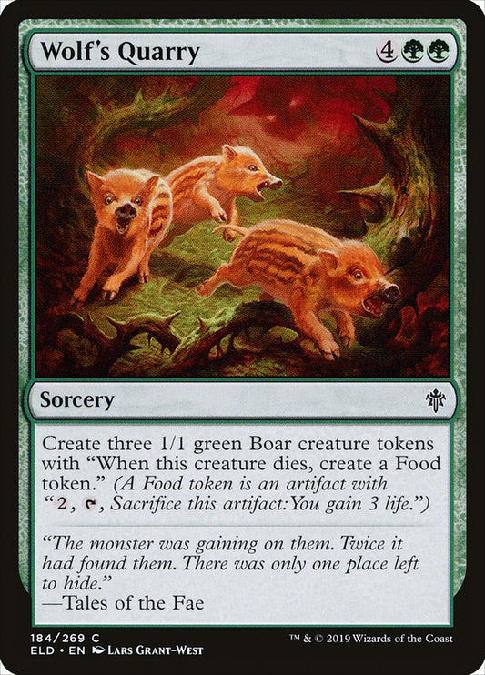 Wolf's Quarry – Throne of Eldraine [ELD] – D – #184