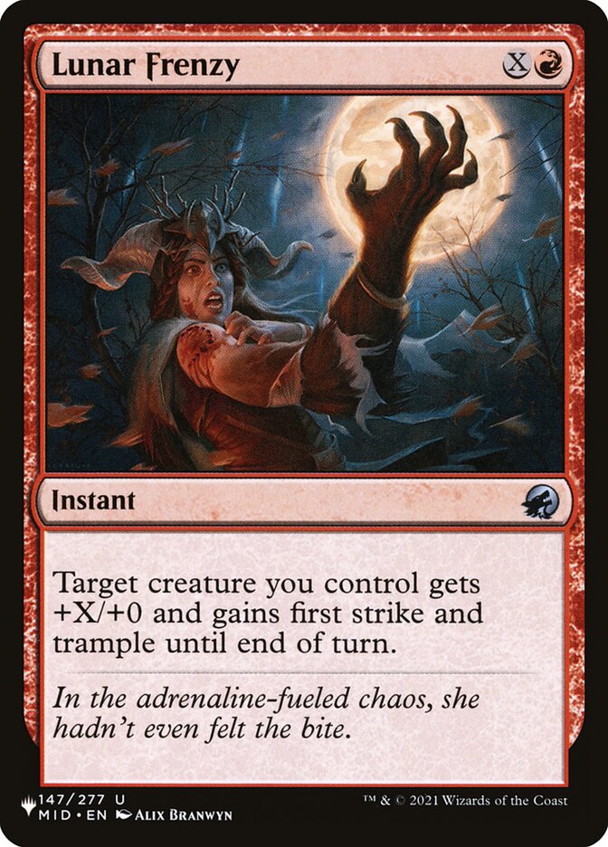 Lunar Frenzy – The List [PLST] – English – #MID-147