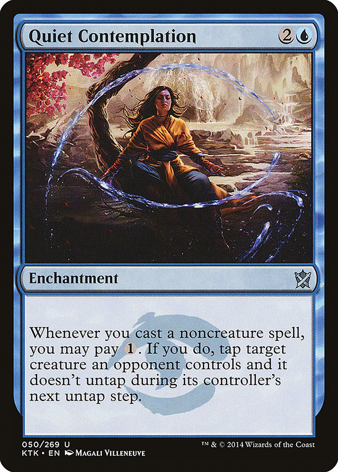 Quiet Contemplation – Khans of Tarkir [KTK] – English – #50