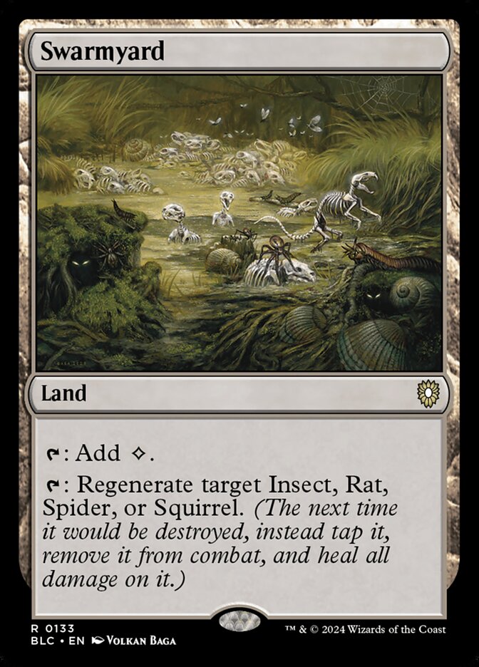 Swarmyard – Bloomburrow Commander [BLC] – English – #133