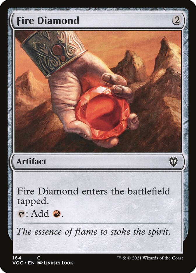 Fire Diamond – Crimson Vow Commander [VOC] – English – #164