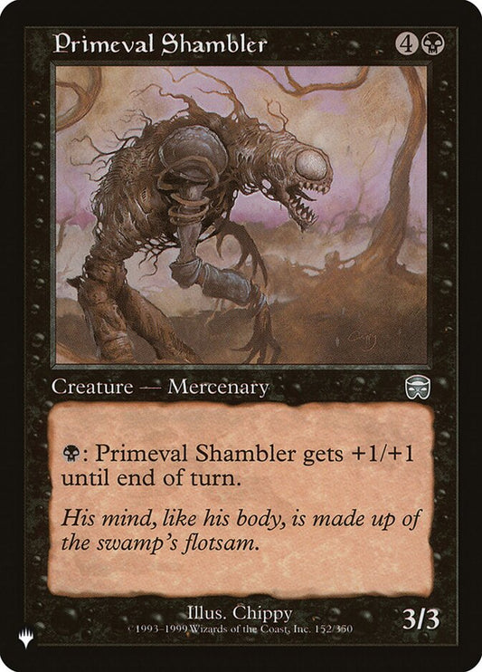 Primeval Shambler – The List [PLST] – English – #MMQ-152