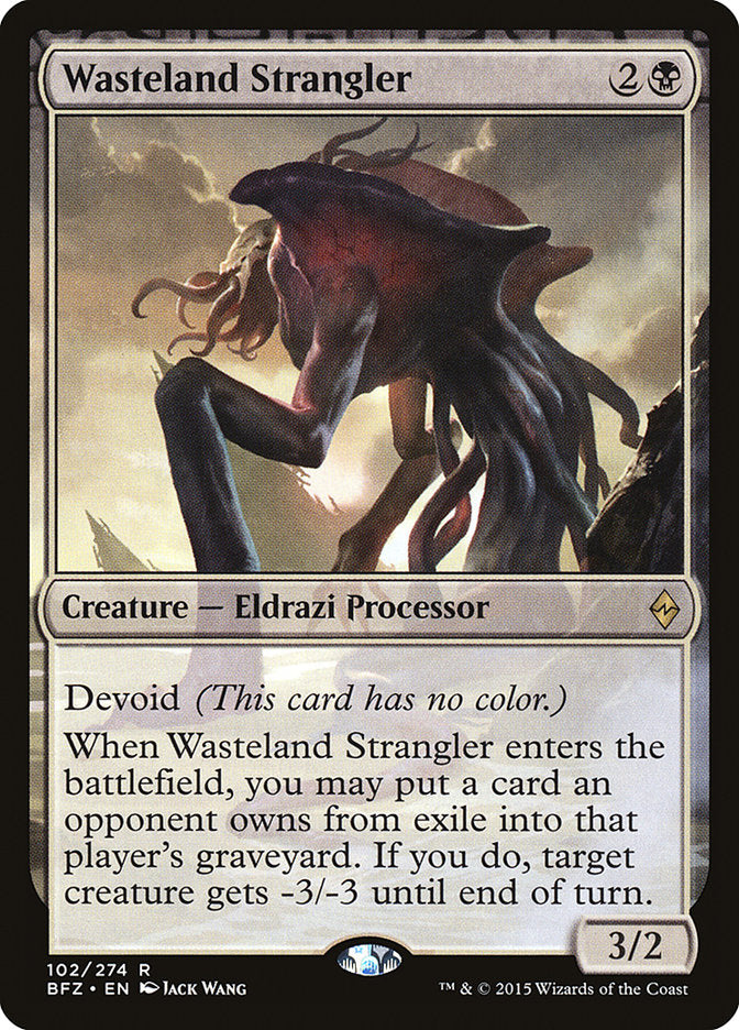Wasteland Strangler – Battle for Zendikar [BFZ] – D – #102
