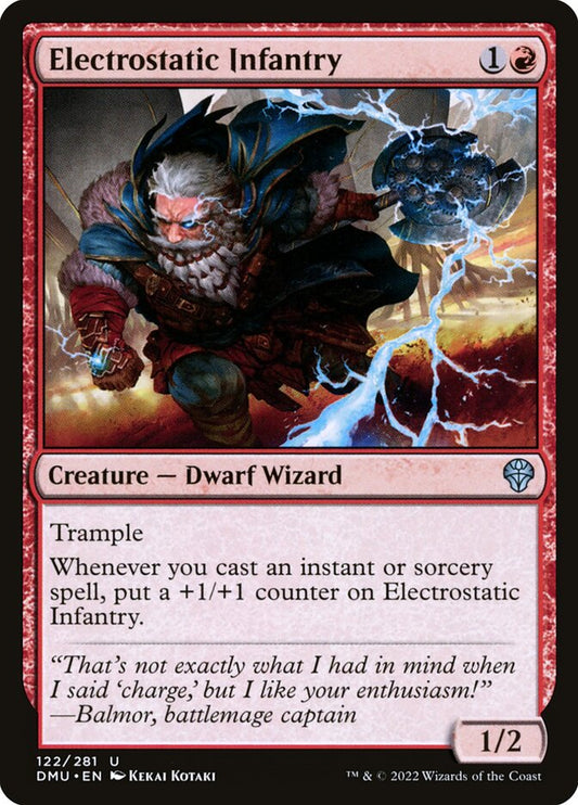 Electrostatic Infantry – Dominaria United [DMU] – D – #122