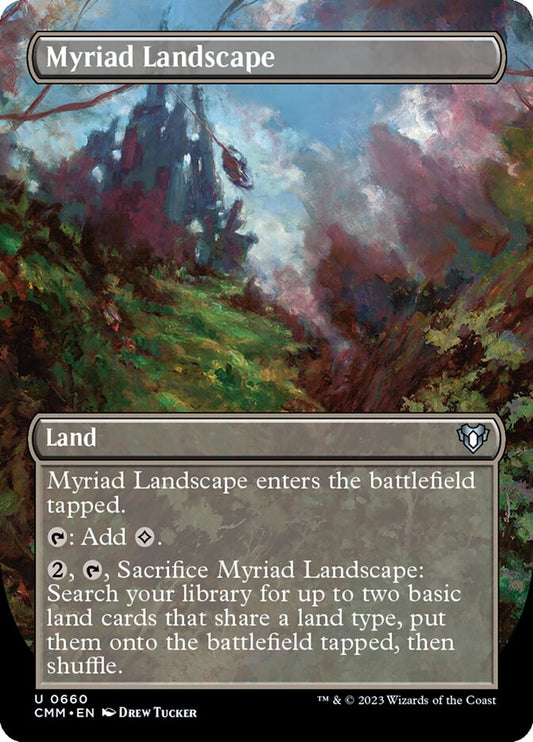 Myriad Landscape – Commander Masters [CMM] – English – #660