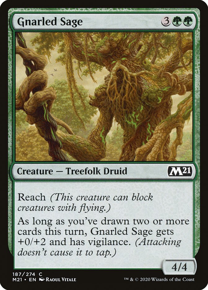 Gnarled Sage – Core Set 2021 [M21] – D – #187